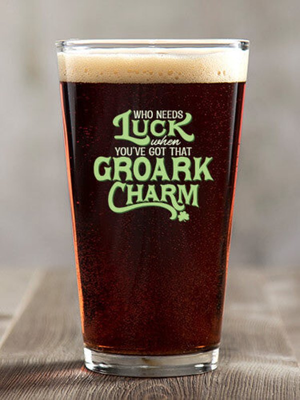 Irish Charm : Pint Glasses - Color Printed