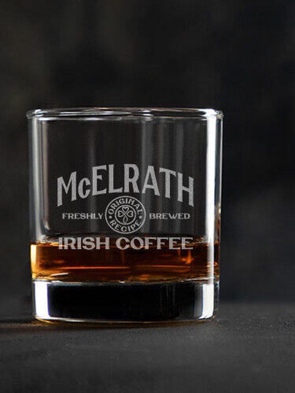 Irish Coffee : Rocks Glasses - Engraved