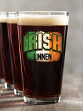 Irish Colors : Pint Glasses - Color Printed