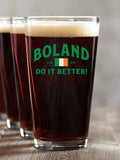 Irish Do It Better : Pint Glasses - Color Printed