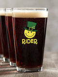 Irish Smiley : Pint Glasses - Color Printed