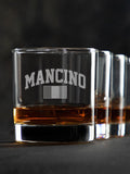 Italian Flag Varsity : Rocks Glasses - Engraved
