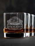 Italian Villa : Rocks Glasses - Engraved