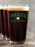 Italians Do It Better : Pint Glasses - Color Printed