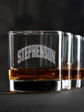 Ivy League : Rocks Glasses - Engraved