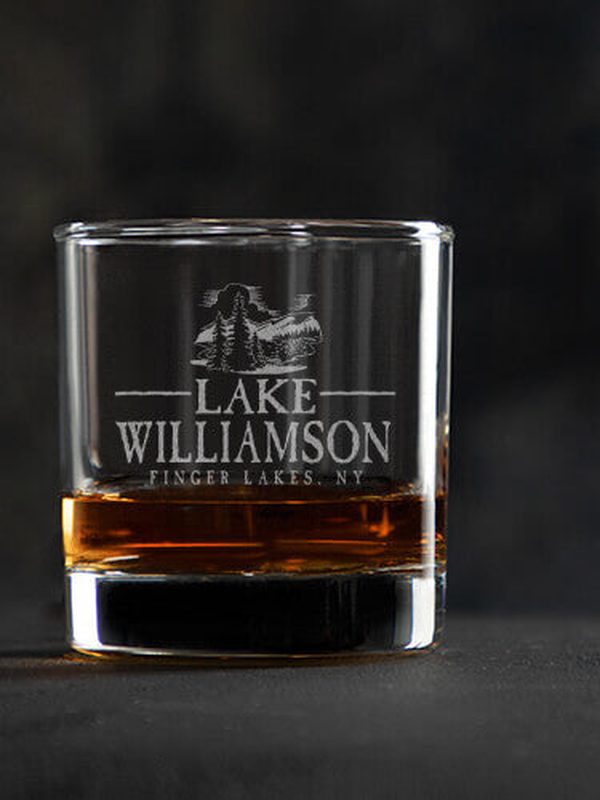 Lake : Rocks Glasses - Engraved