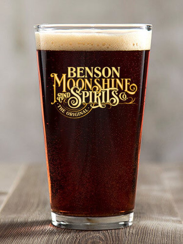 Moonshine and Spirits : Pint Glasses - Color Printed