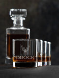 Old Stag : Decanter Rocks Glass Gift Sets - Engraved product image 1