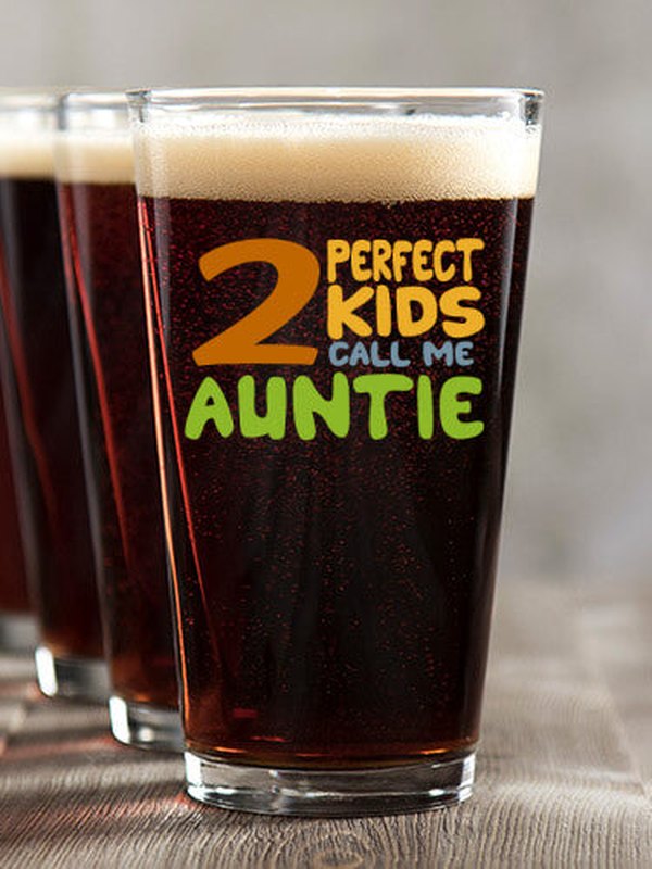 Perfect Kids : Pint Glasses - Color Printed