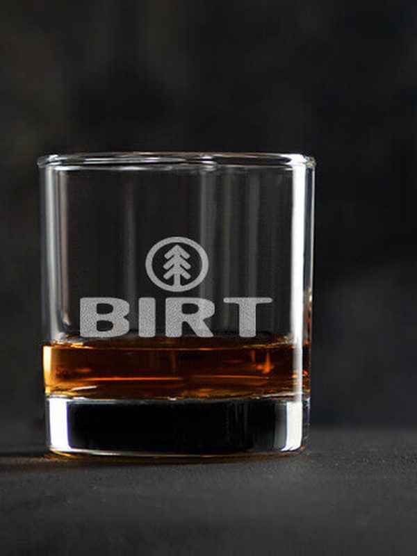 Pine Tree : Rocks Glasses - Engraved