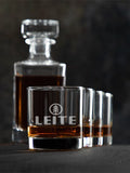 Pine Tree : Decanter Rocks Glass Gift Sets - Engraved