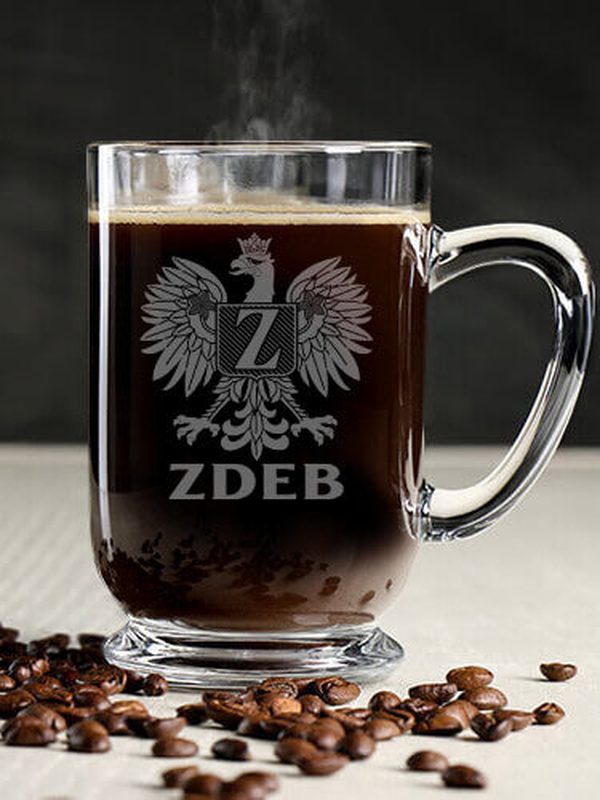 Polish Monogram : Coffee Mugs - Engraved