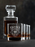 Polish Parts : Decanter Rocks Glass Gift Sets - Engraved