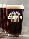 Proud To Be : Pint Glasses - Color Printed
