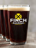 Railroad : Pint Glasses - Color Printed