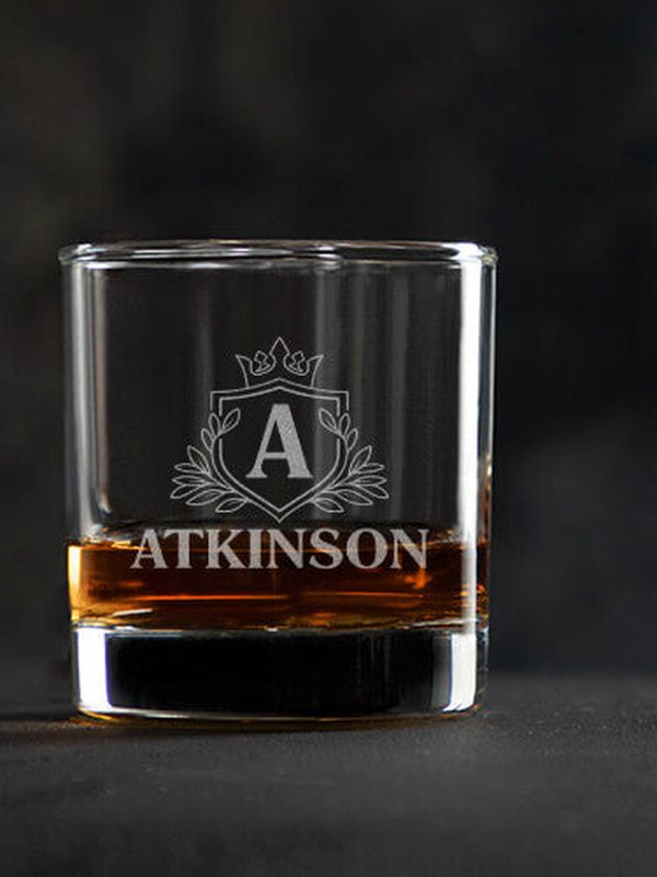 Regal Monogram : Rocks Glasses - Engraved