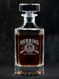 Rifle Association : Whiskey Decanter - Engraved