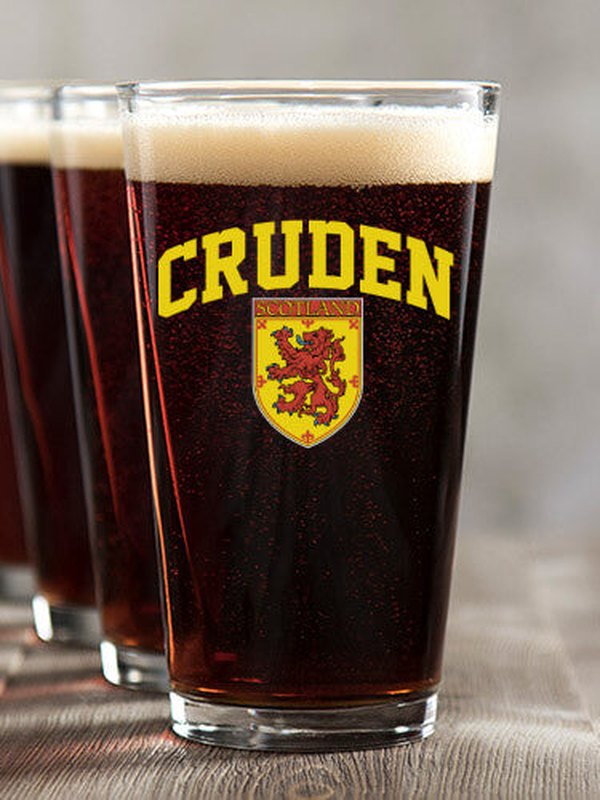 Scottish Standard : Pint Glasses - Color Printed