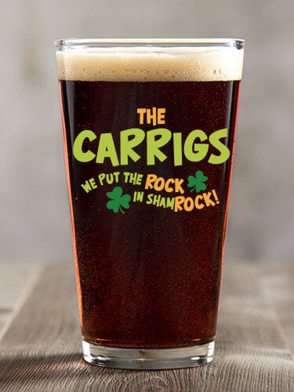 ShamROCK : Pint Glasses - Color Printed