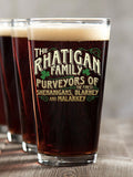 Shenanigans Family : Pint Glasses - Color Printed