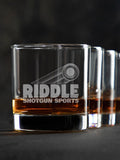 Shotgun Sports : Rocks Glasses - Engraved