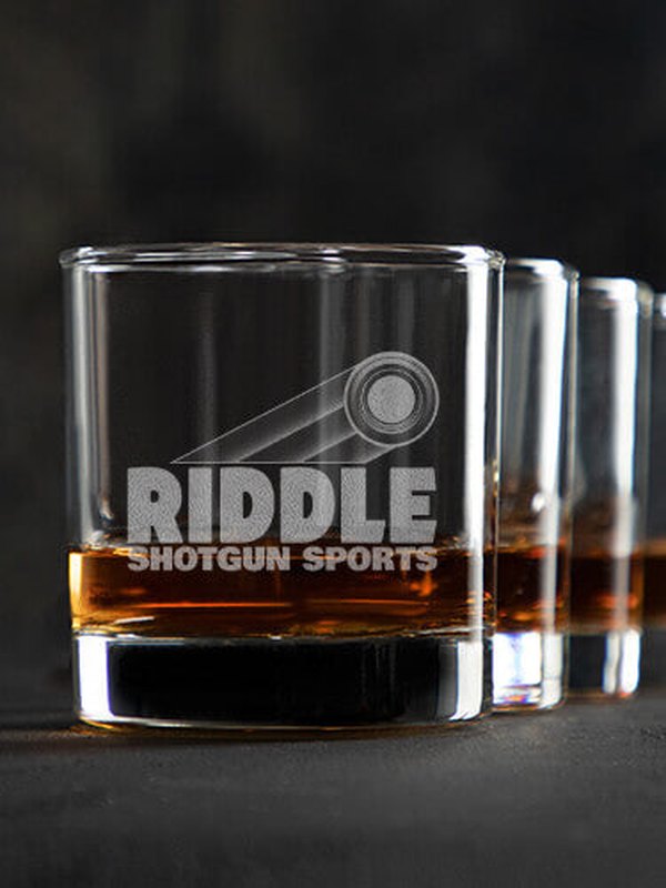 Shotgun Sports : Rocks Glasses - Engraved
