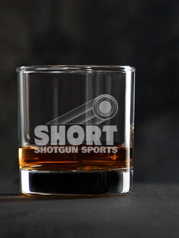 Shotgun Sports : Rocks Glasses - Engraved