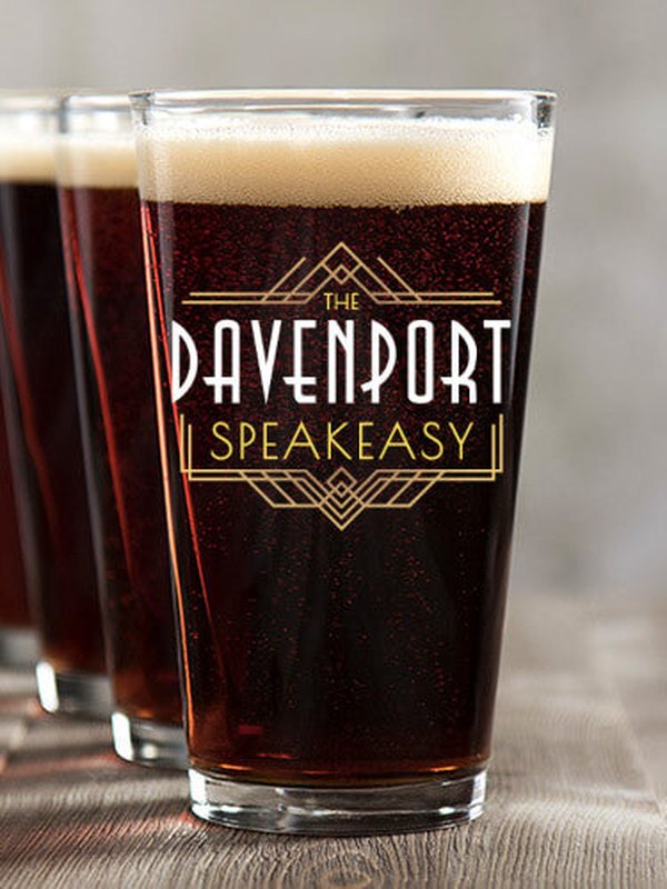 Speakeasy : Pint Glasses - Color Printed