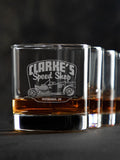Speed Shop BP : Rocks Glasses - Engraved