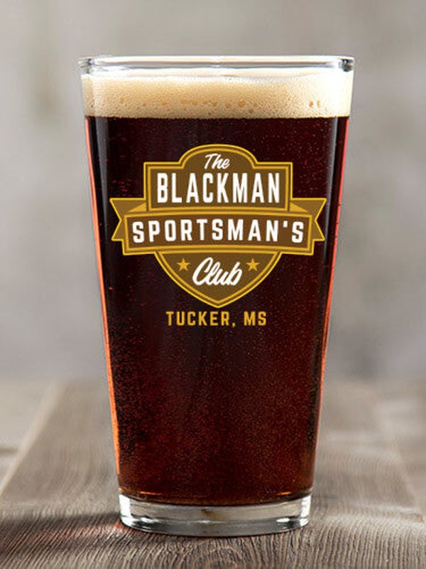 Sportsman's Club : Pint Glasses - Color Printed