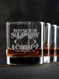 Squatchin' Camp : Rocks Glasses - Engraved