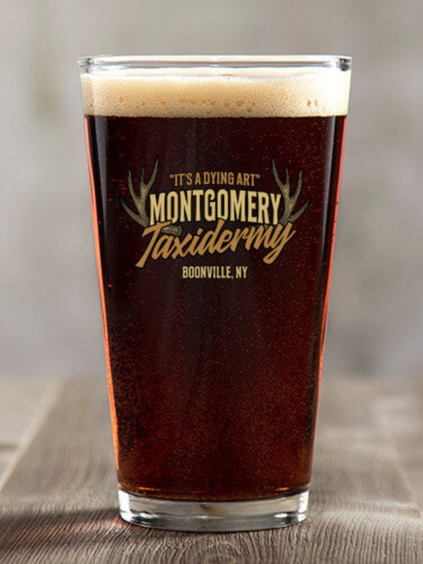 Taxidermy : Pint Glasses - Color Printed