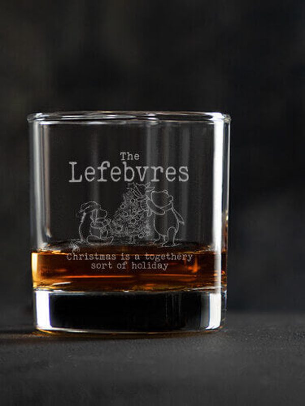 Togethery Holiday : Rocks Glasses - Engraved