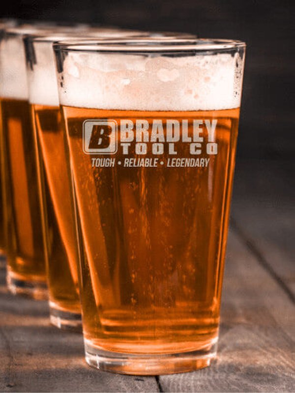 Tool Company : Pint Glasses - Engraved