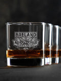 Vintage Automotive : Rocks Glasses - Engraved
