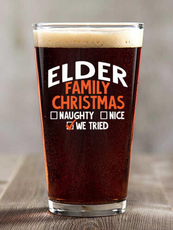 We Tried : Pint Glasses - Color Printed
