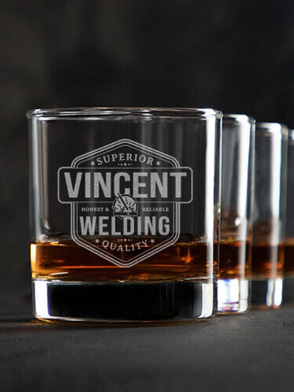 Welding : Rocks Glasses - Engraved