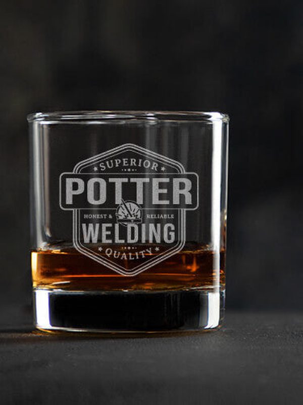 Welding : Rocks Glasses - Engraved