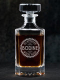 Wood Shop : Whiskey Decanter - Engraved