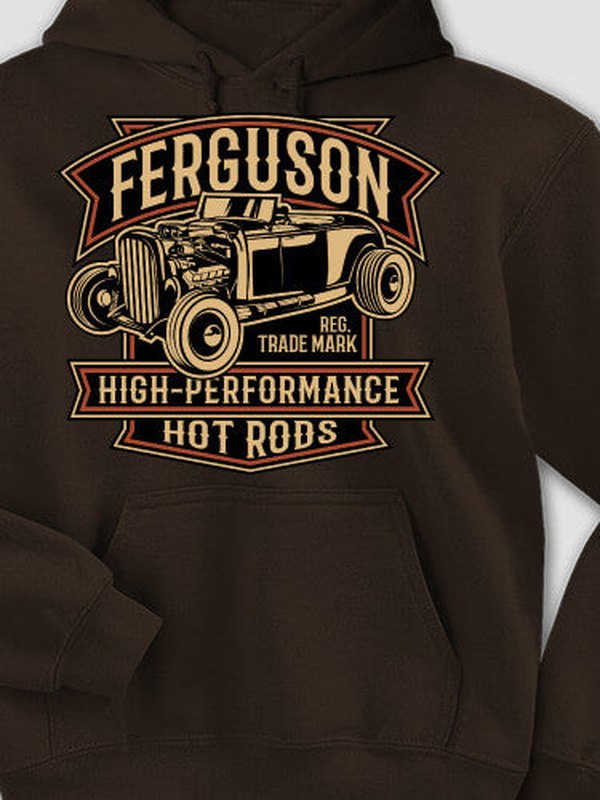 High-Performance Hot Rods : Printed Hoodies product image 3