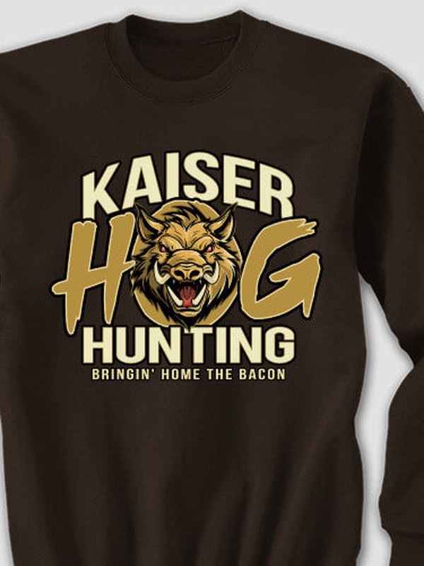 Hog Hunting : Printed Sweatshirts product image 3