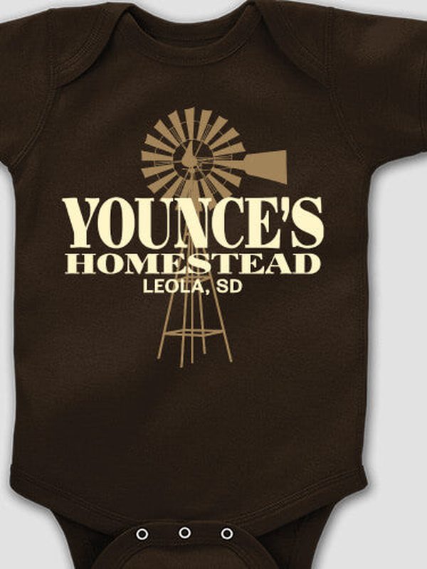 Homestead : Printed Baby Bodysuits