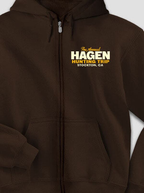 Hunting Trip : Embroidered Zip Hoodies product image 2