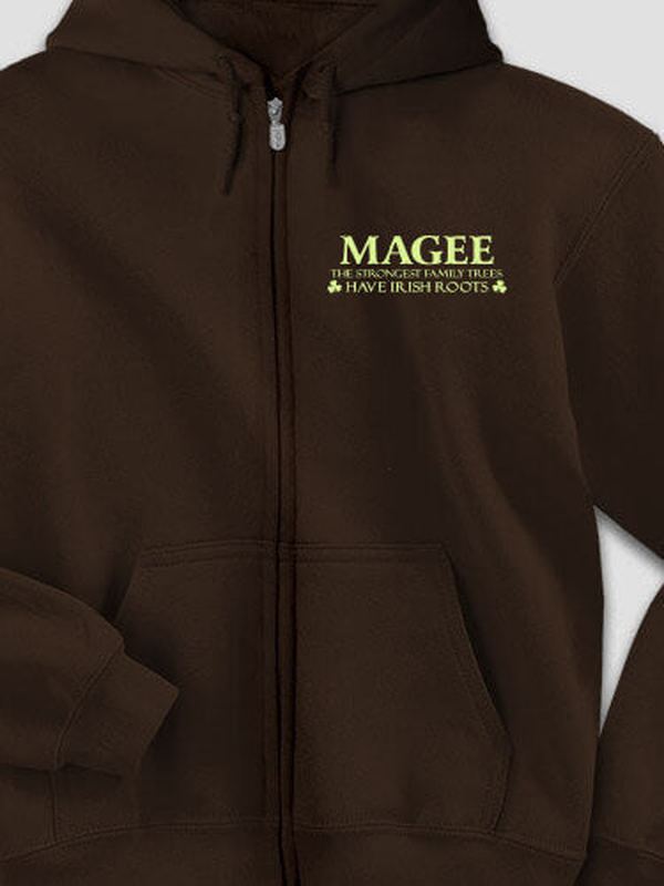 Irish Roots : Embroidered Zip Hoodies product image 2