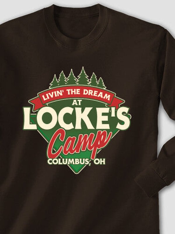 Livin' The Dream Camp : Printed Long Sleeves