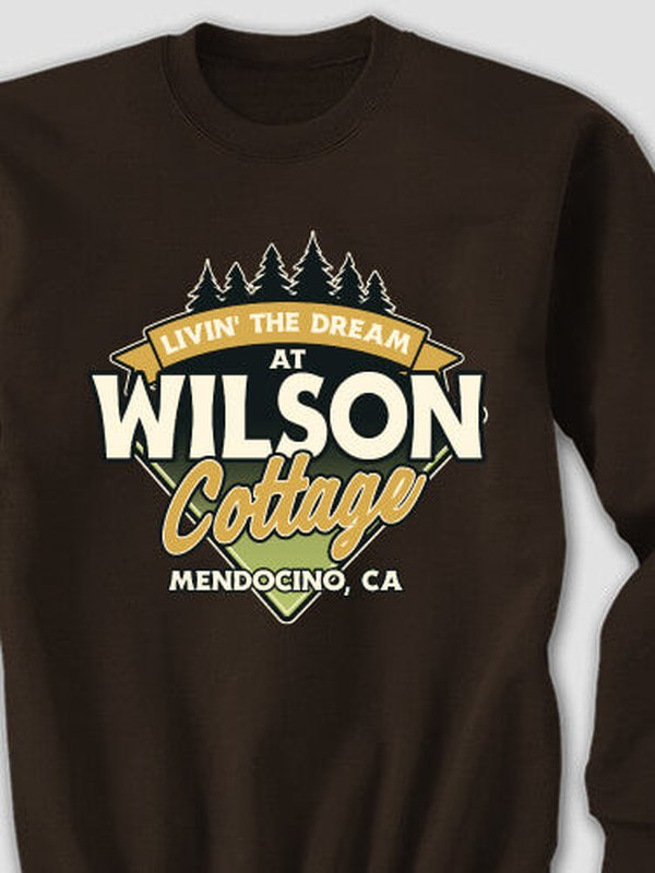 Livin' The Dream Cottage : Printed Sweatshirts product image 2