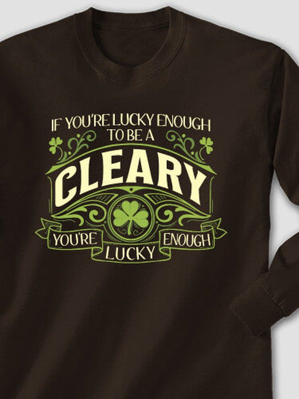Lucky Enough : Printed Long Sleeves