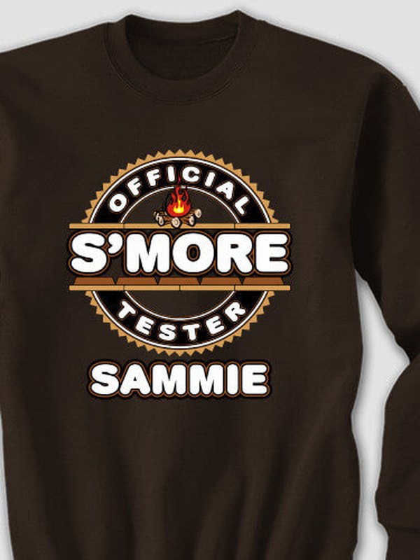 Official S'more Tester : Printed Sweatshirts product image 1
