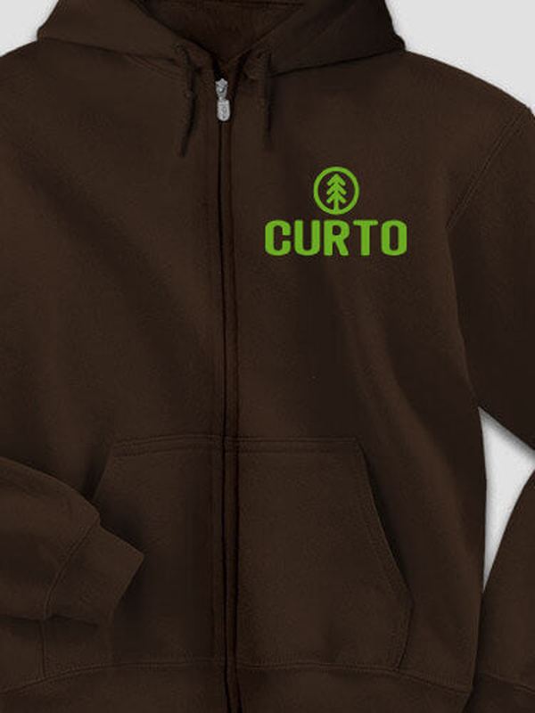 Pine Tree : Embroidered Zip Hoodies product image 2