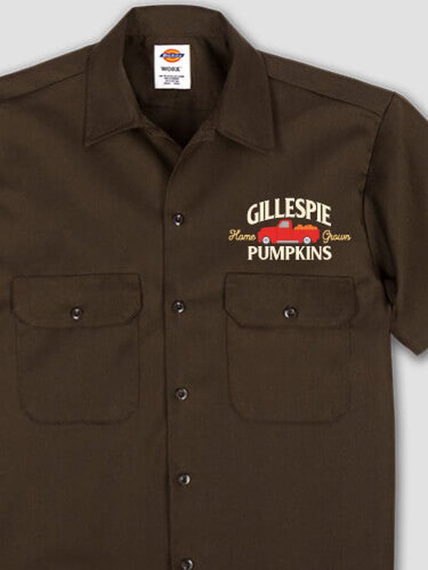 Pumpkins : Embroidered Work Shirts product image 1